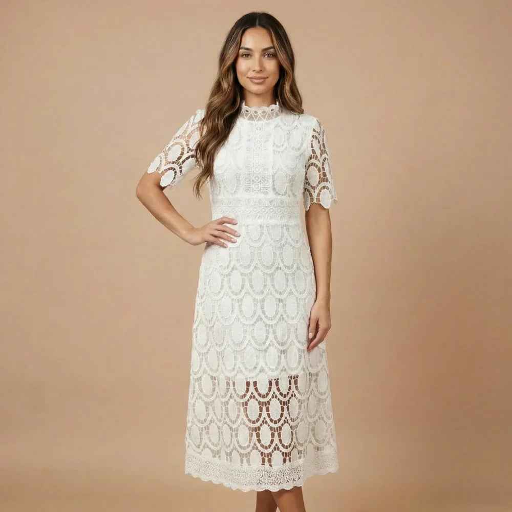 Rosalie Lace Midi Dress
