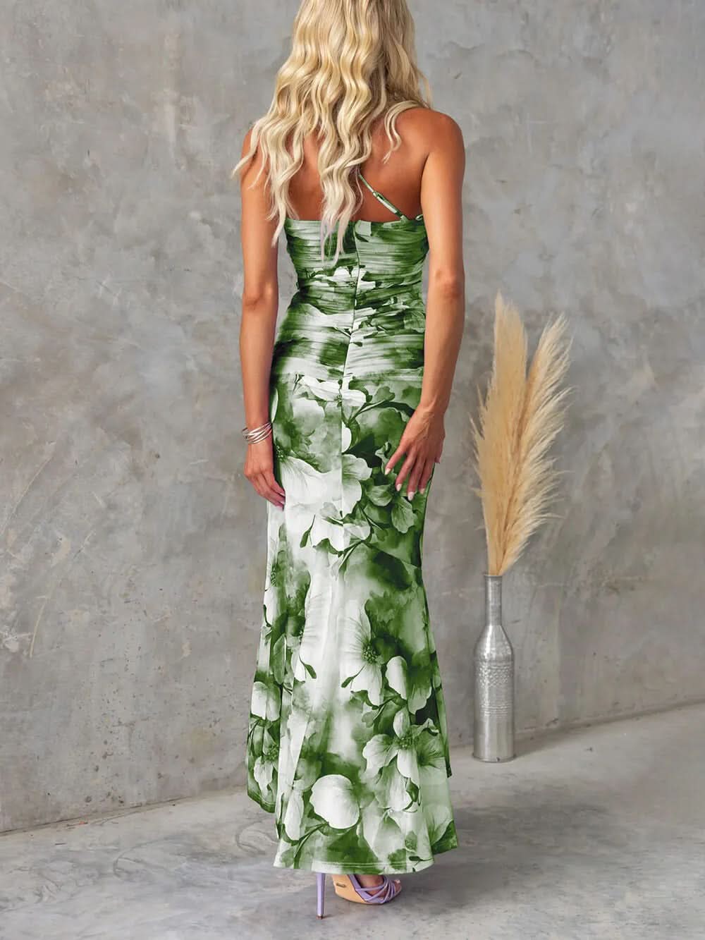 Emilia Ruched Maxi Dress