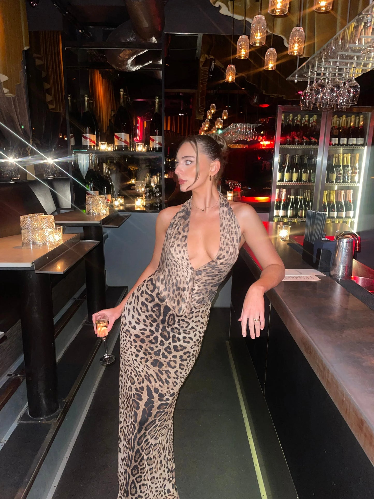 Sienna Backless Maxi Dress