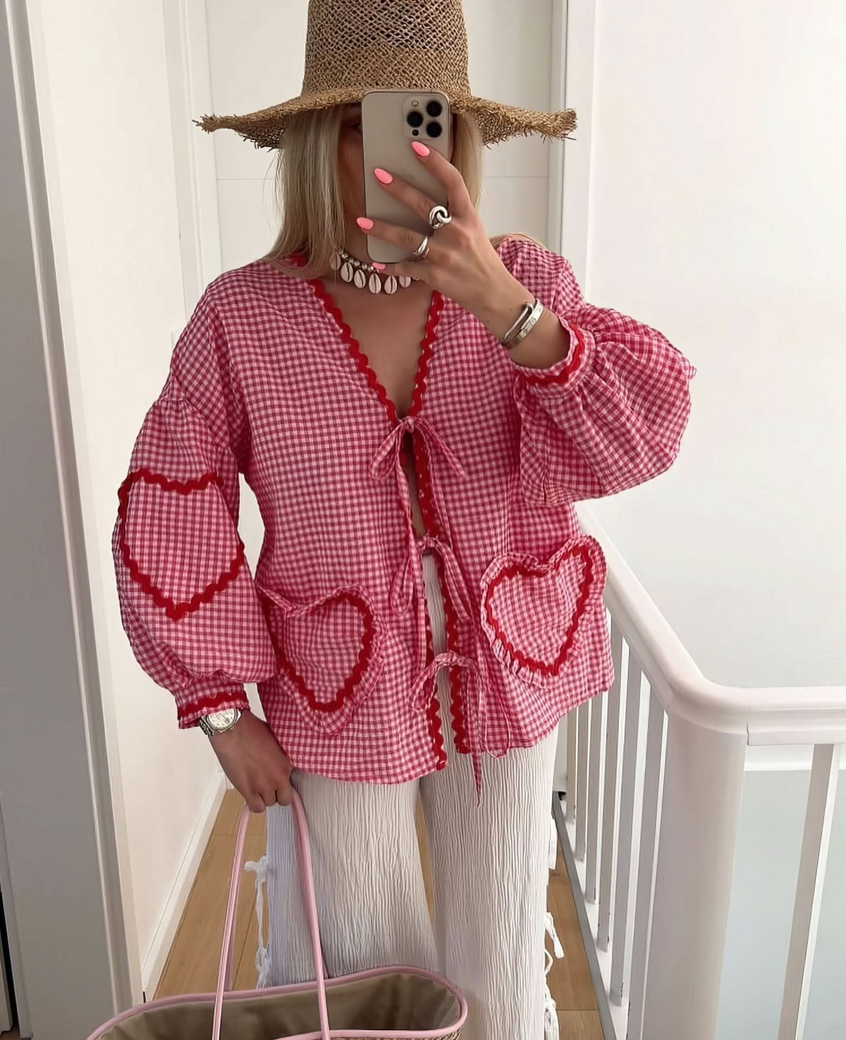 Rosie Heart Ruffle Top