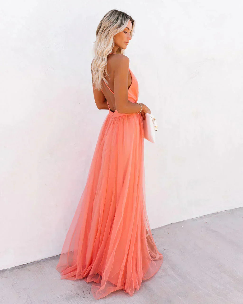 Juliana Backless Maxi Dress