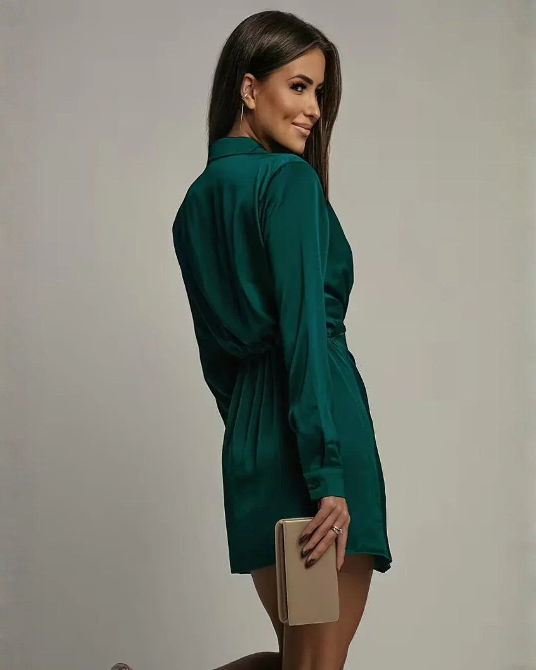 Sienna Wrap Mini Dress