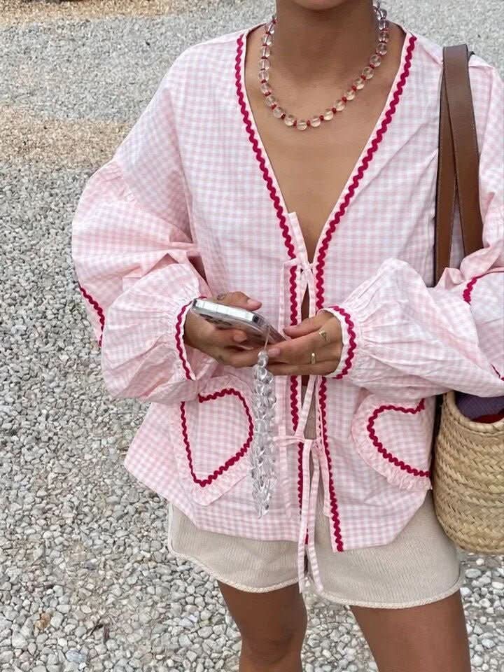 Rosie Heart Ruffle Top