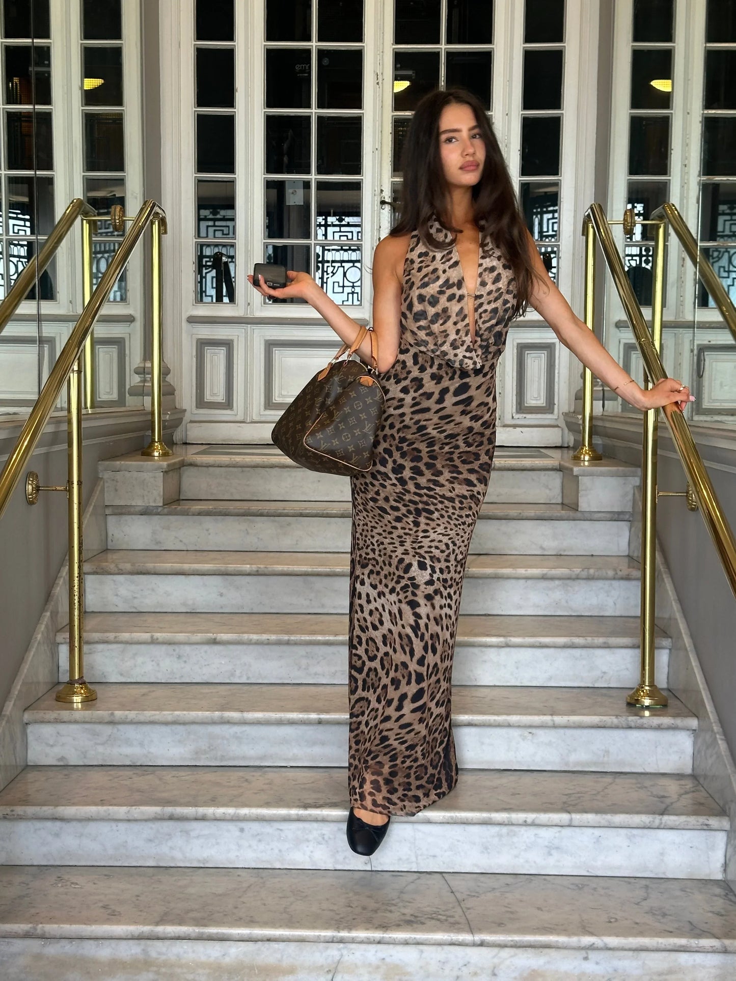 Sienna Backless Maxi Dress