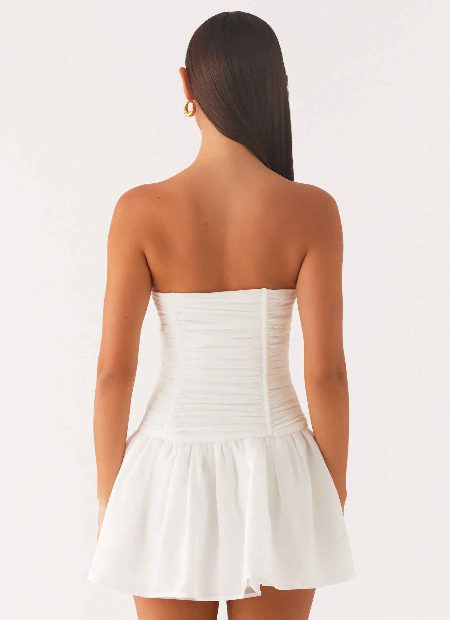 Meadow Dreams Mini Dress - White