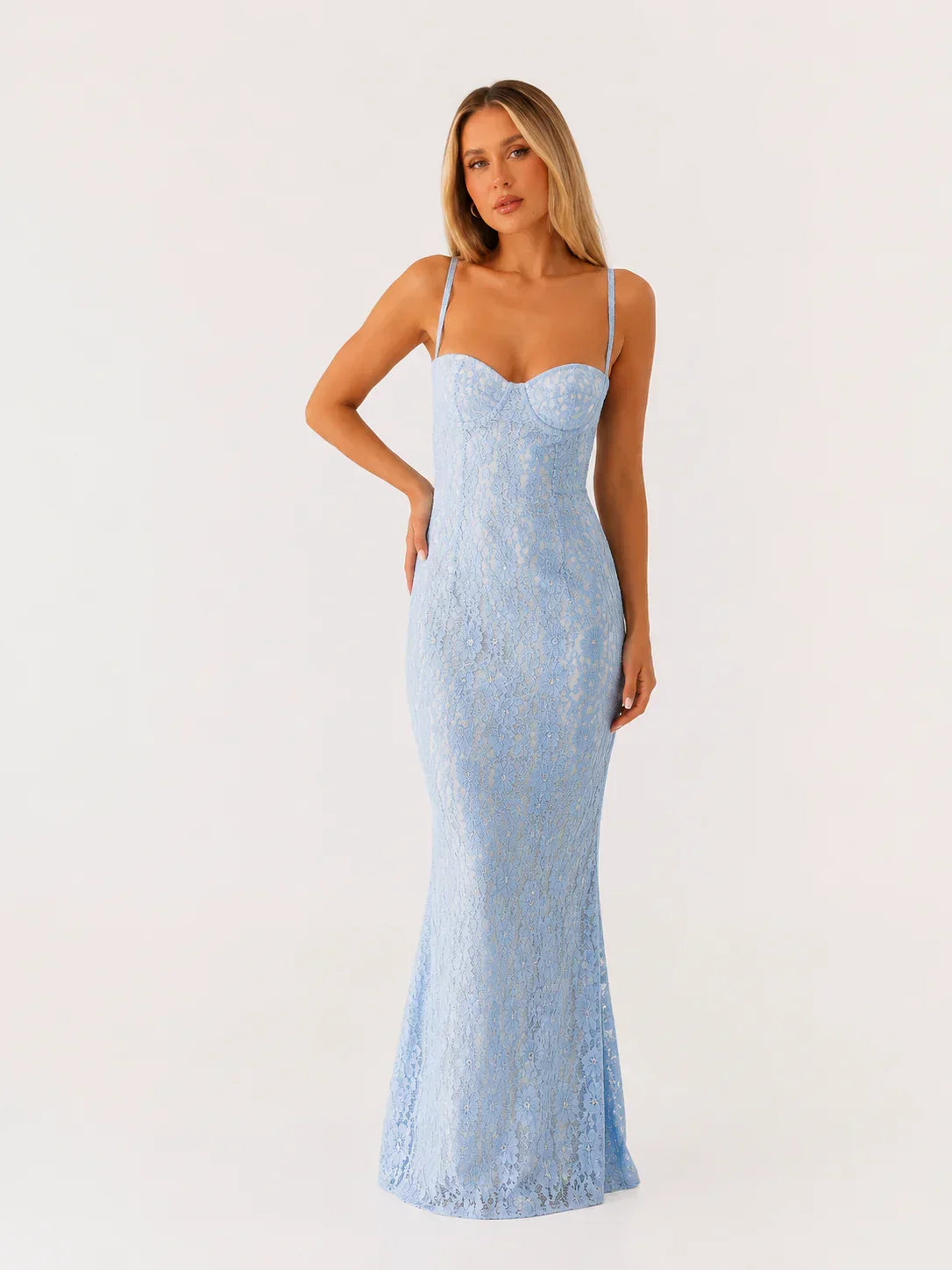 Sonia Maxi Dress - Blue