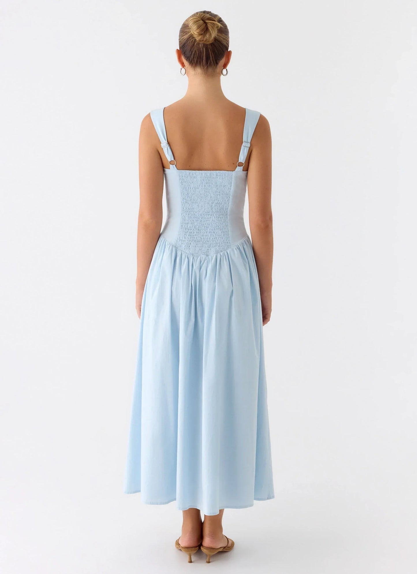 Emmalina Midi Dress Blue