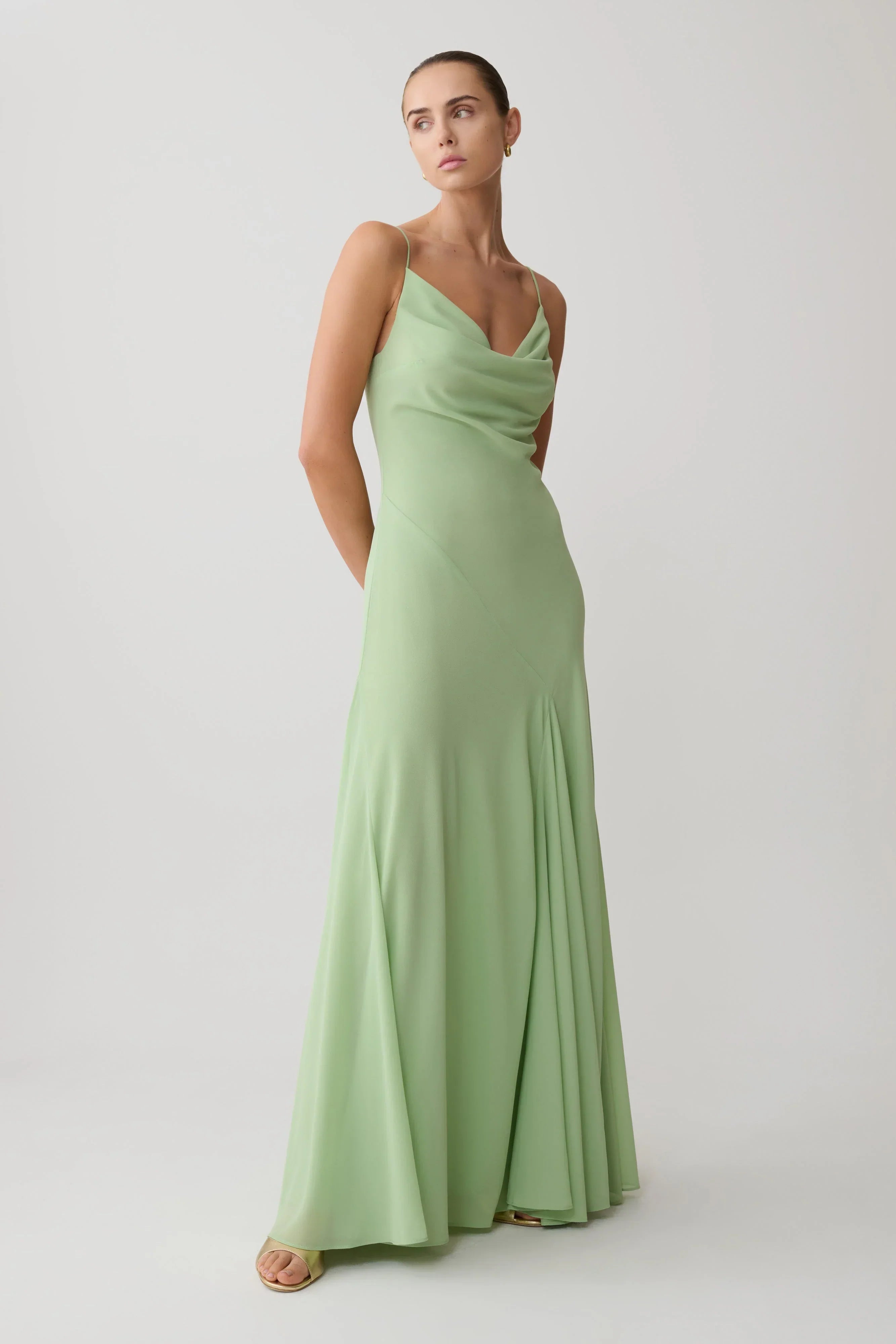 Aurelia Chiffon Maxi Dress