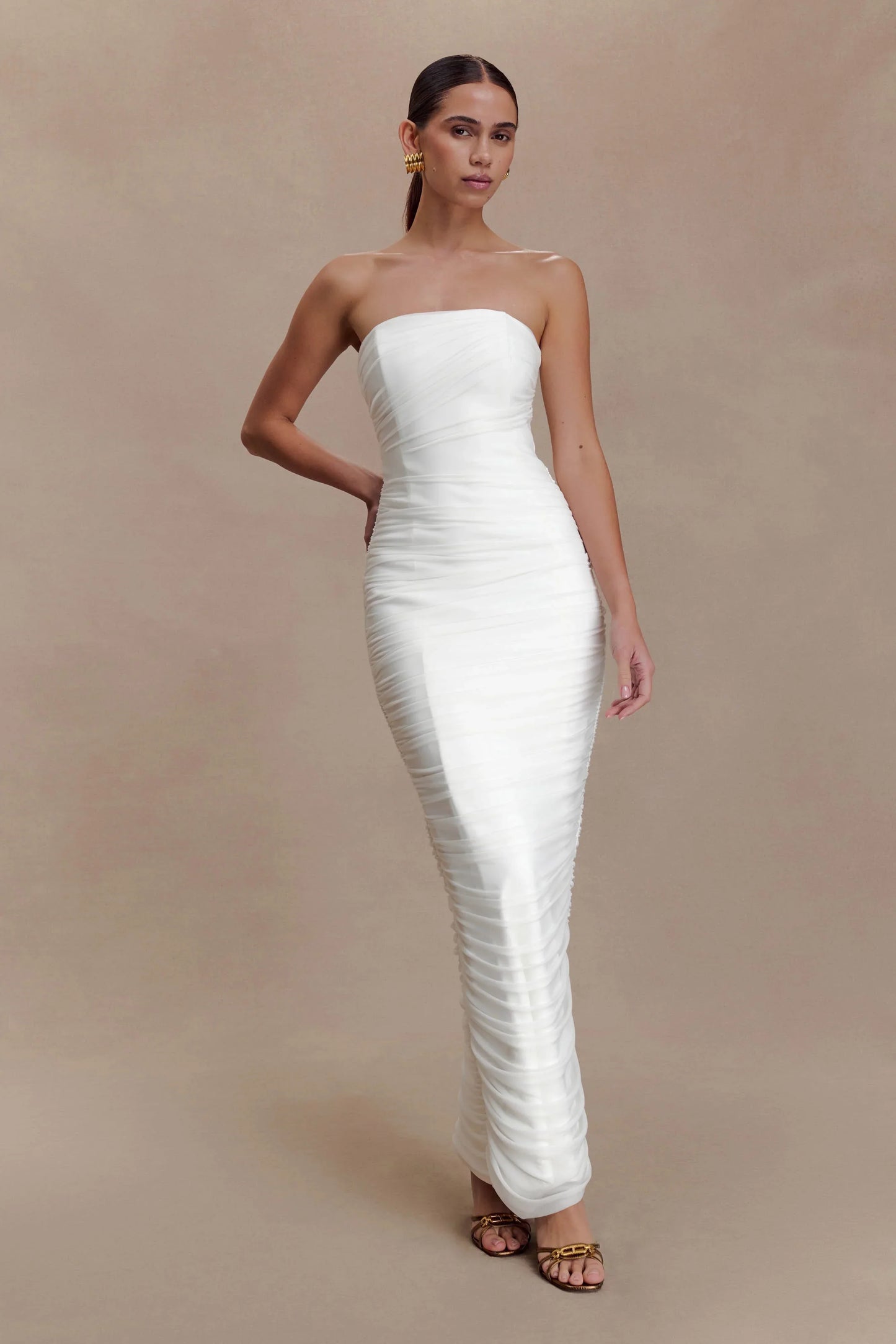Gianna Mesh Maxi Dress