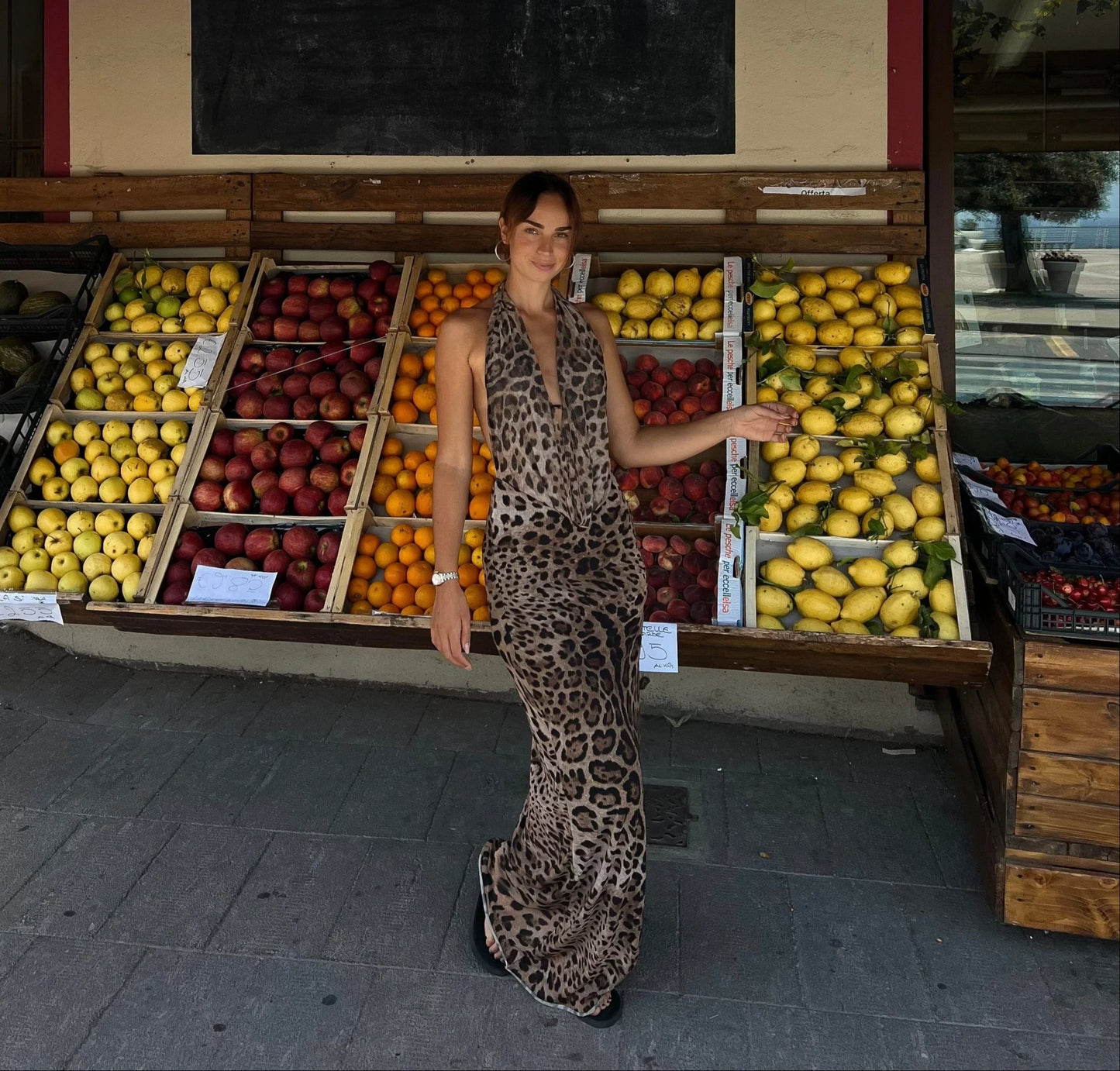 Sienna Backless Maxi Dress