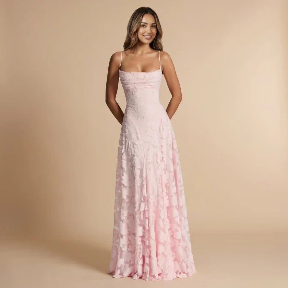 Floral Lace Maxi Dress