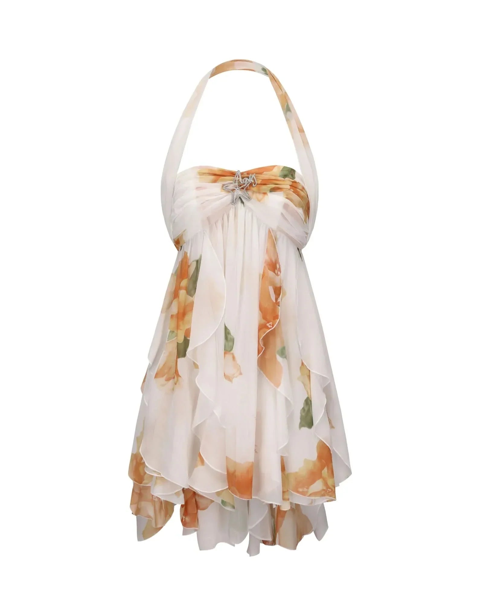 Bliss Ruffled Mini Dress