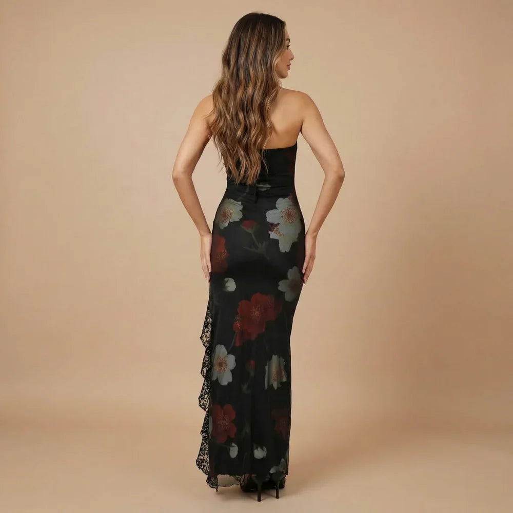 Eloise Ruffle Maxi Dress