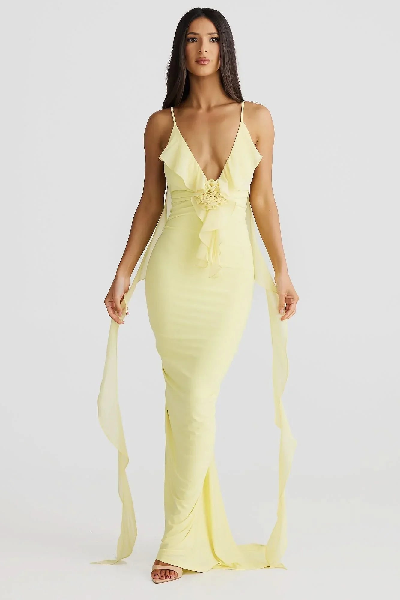 Camilla Ruffle Maxi Dress