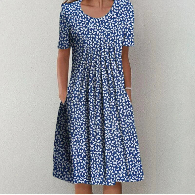 Natasha Pleated Midi Dress