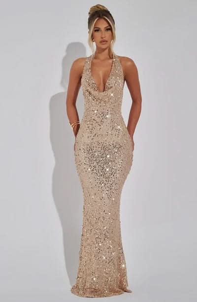 Monroe Backless Midi Dress