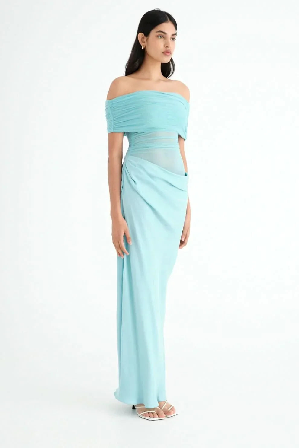 Sienna Ruched Maxi Dress