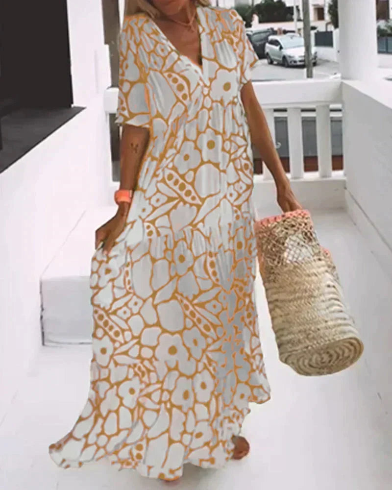 Peyton Floral Maxi Dress