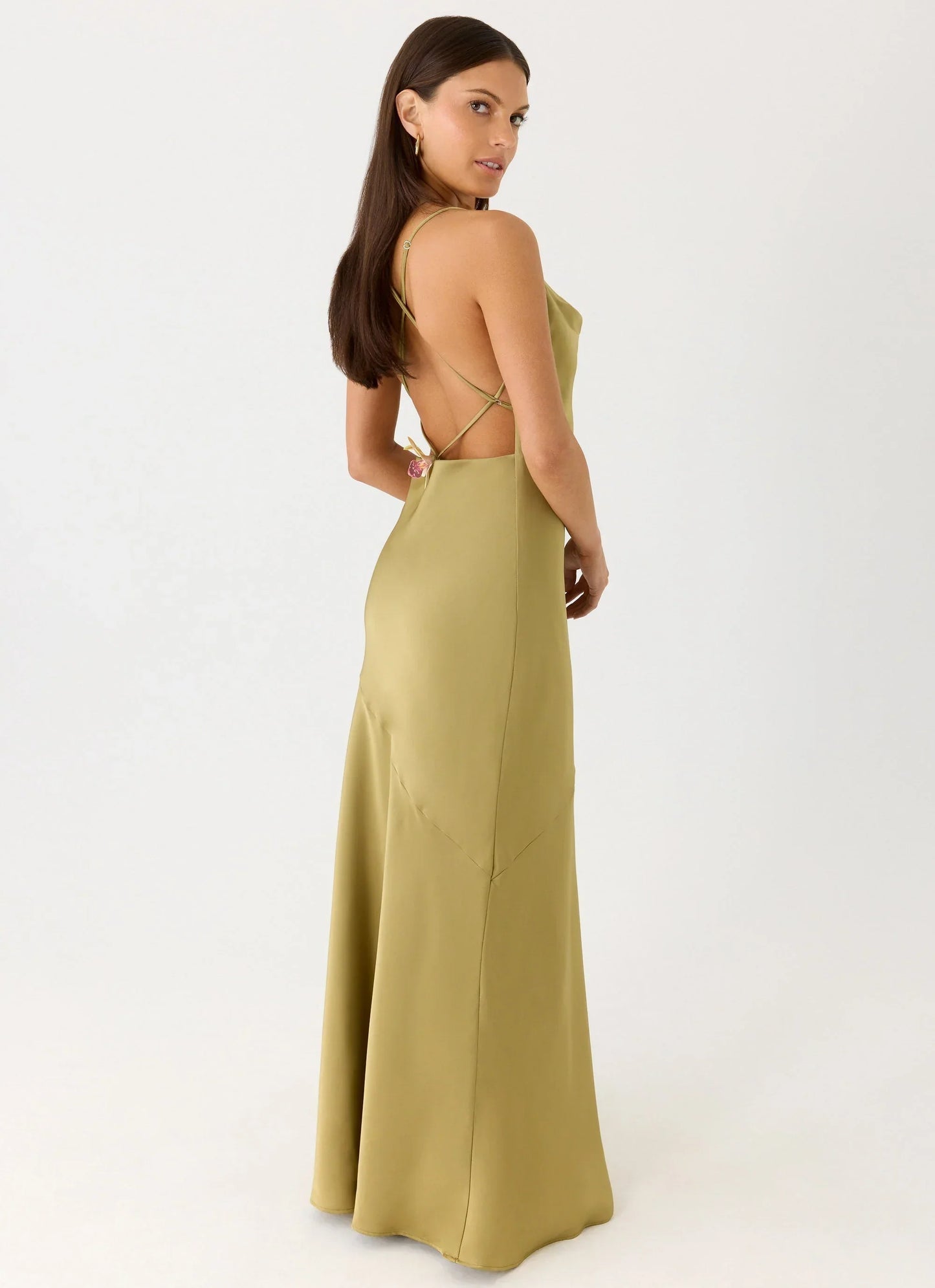 Darius Maxi Dress Olive
