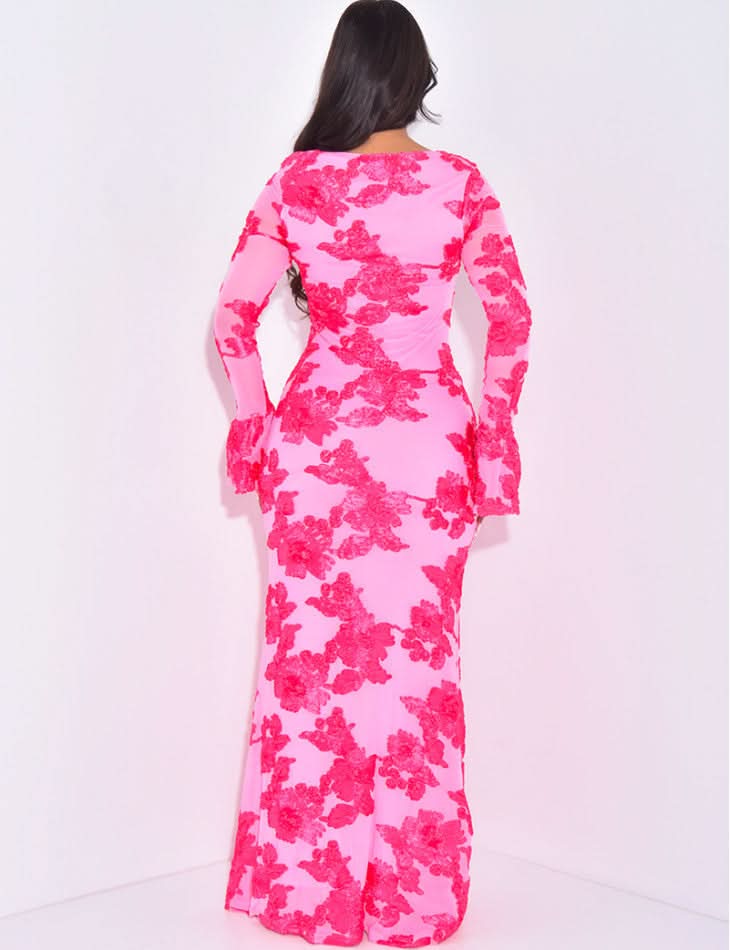 Isabella Sequin Maxi Dress