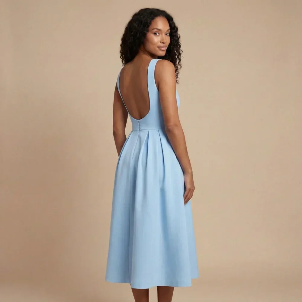 Adelaide Boat Midi Dress