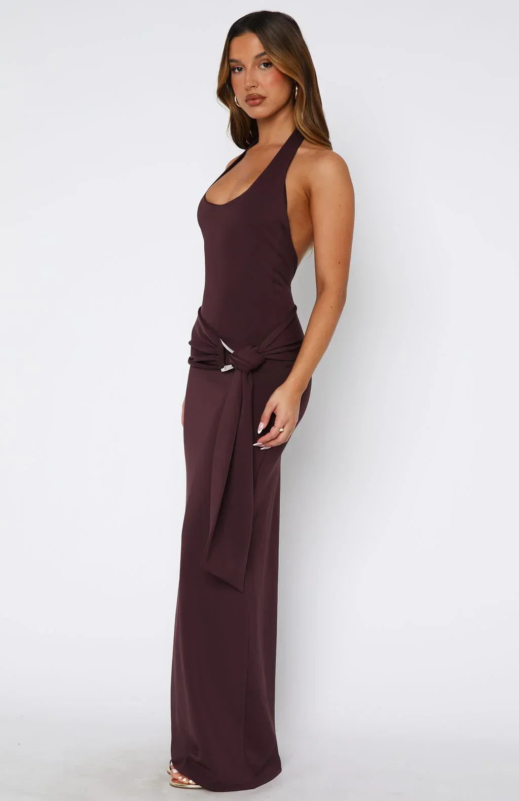 Plum Siren Maxi Dress