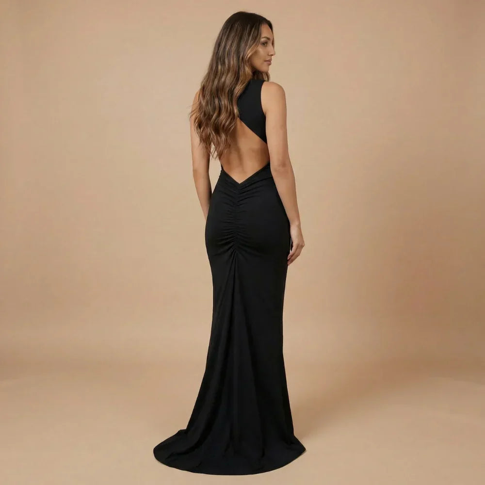 Sophia Draped Maxi Dress