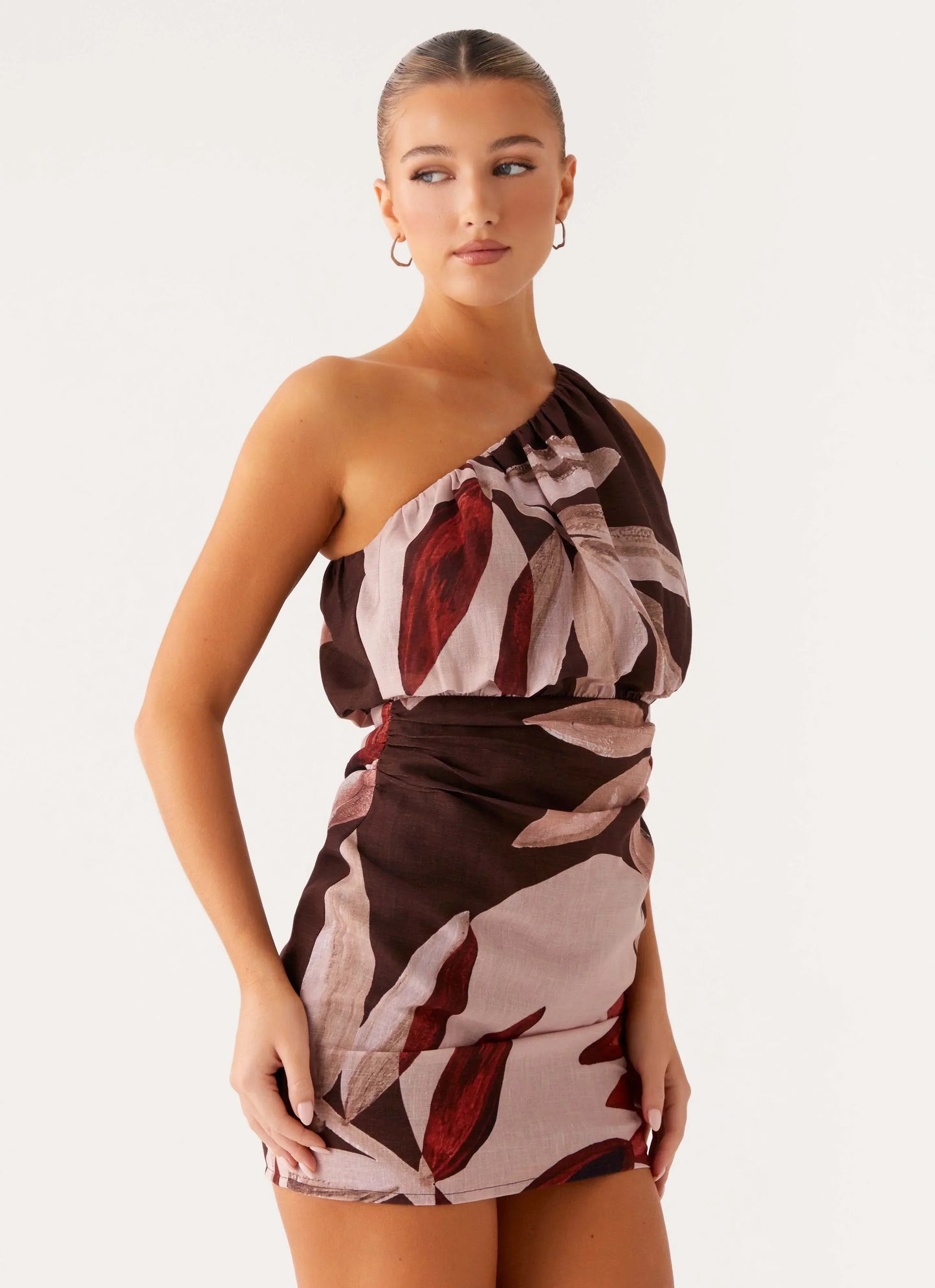 Indianna Mini Dress - Cinnamon Palm