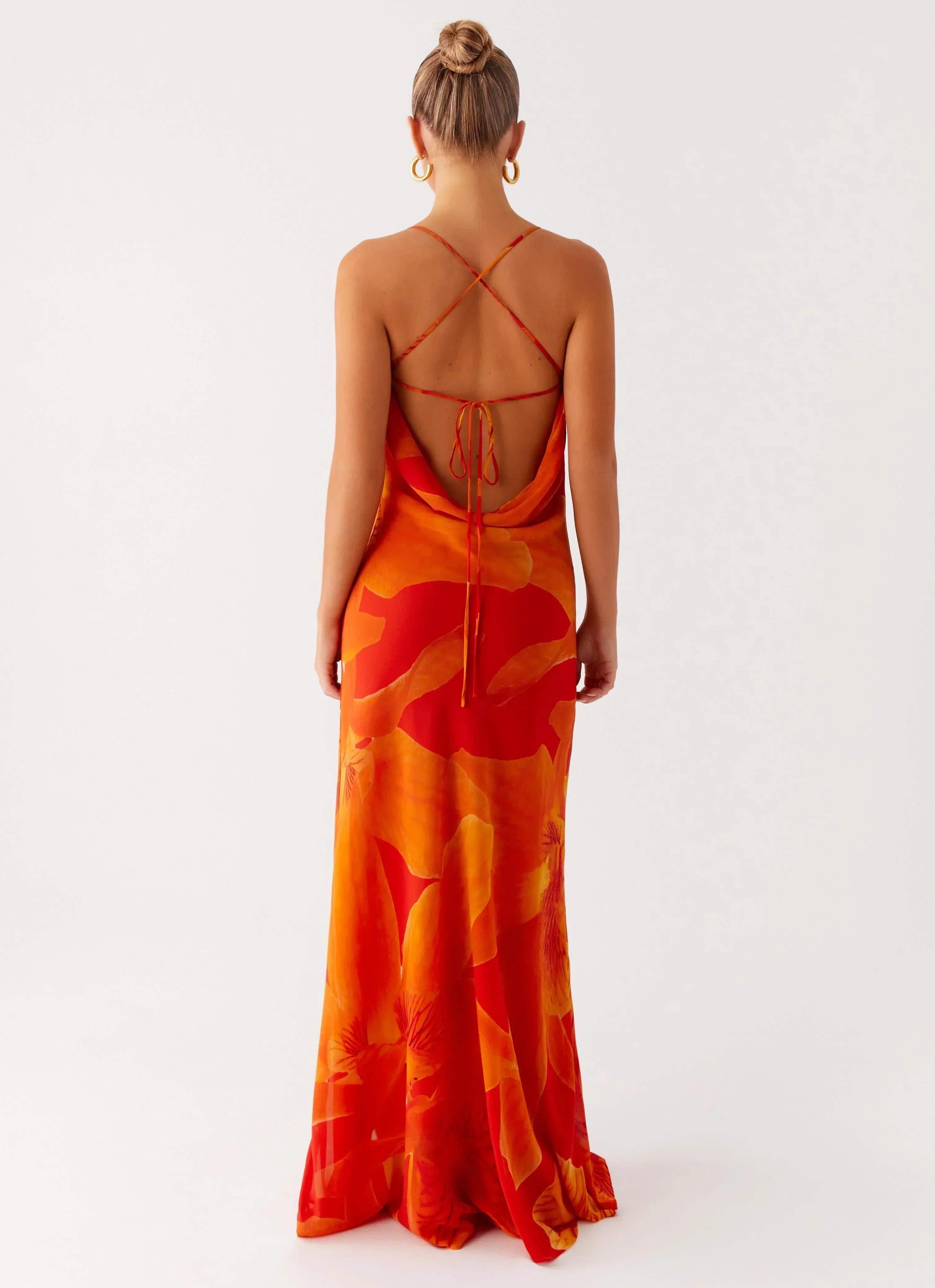 Midafternoon Maxi Dress - Serene Orange