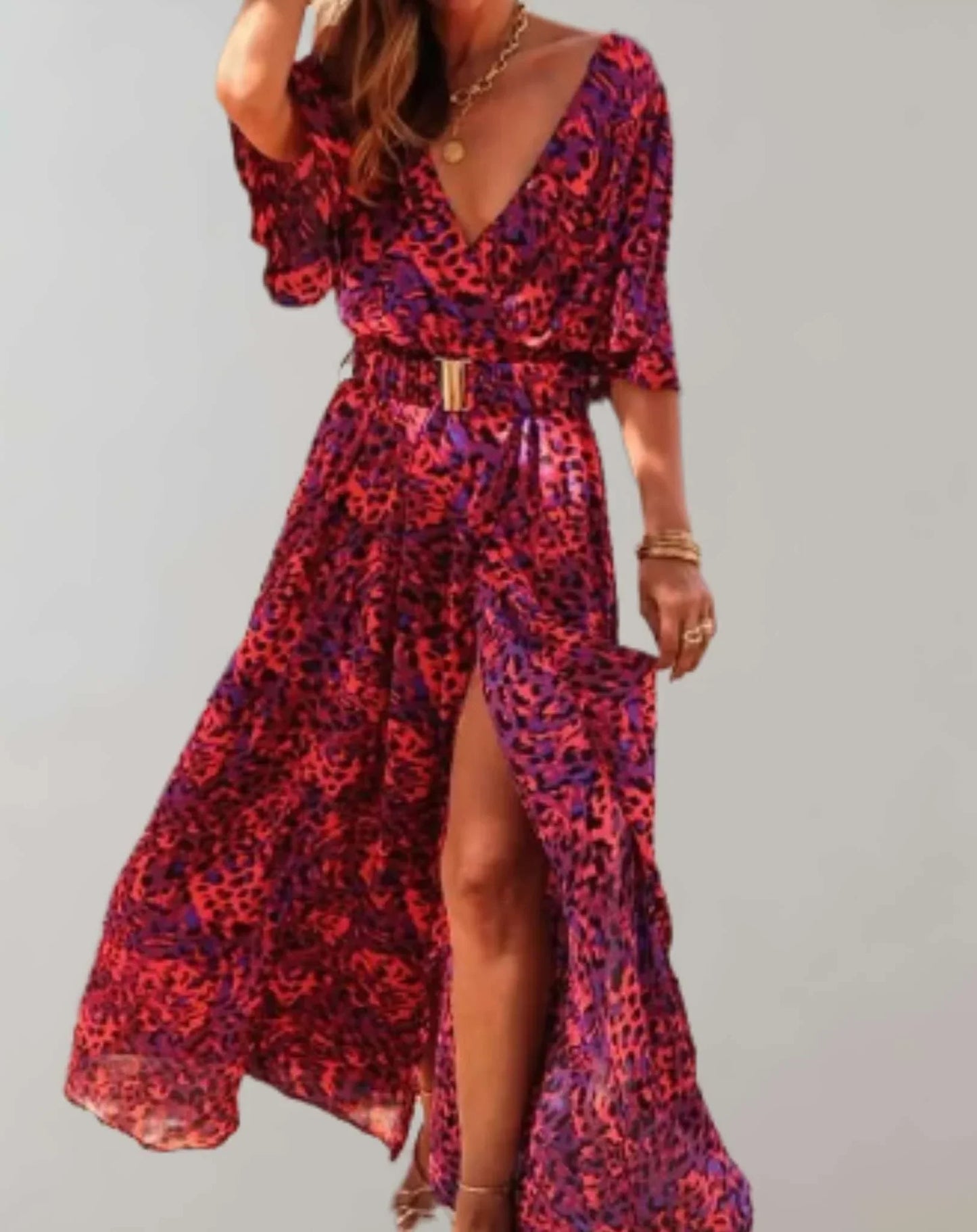 Catalina Wrap Maxi Dress