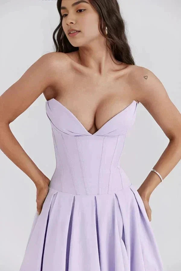 Scarlett Corset Midi Dress