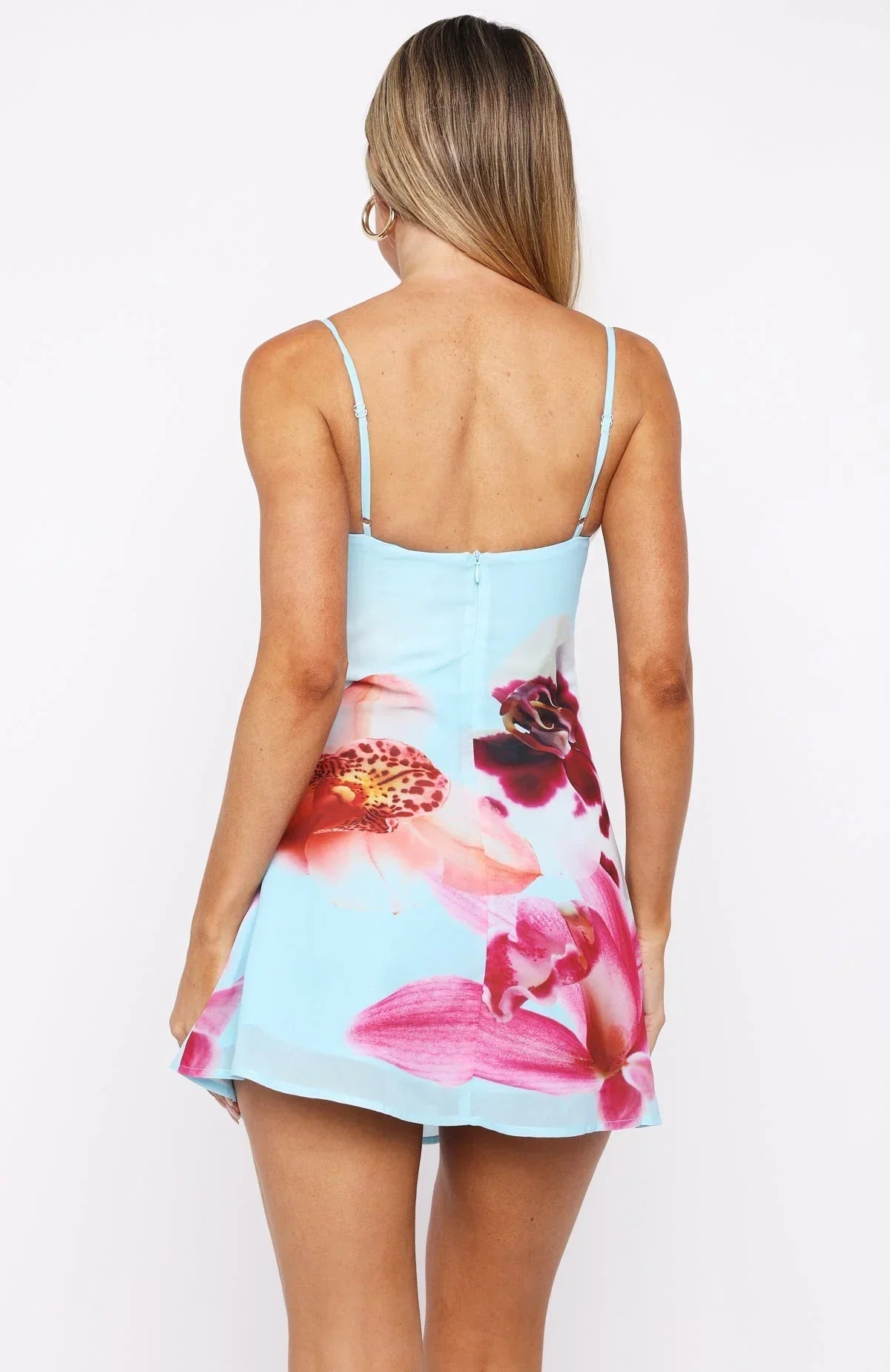 Azure Romance Mini Dress