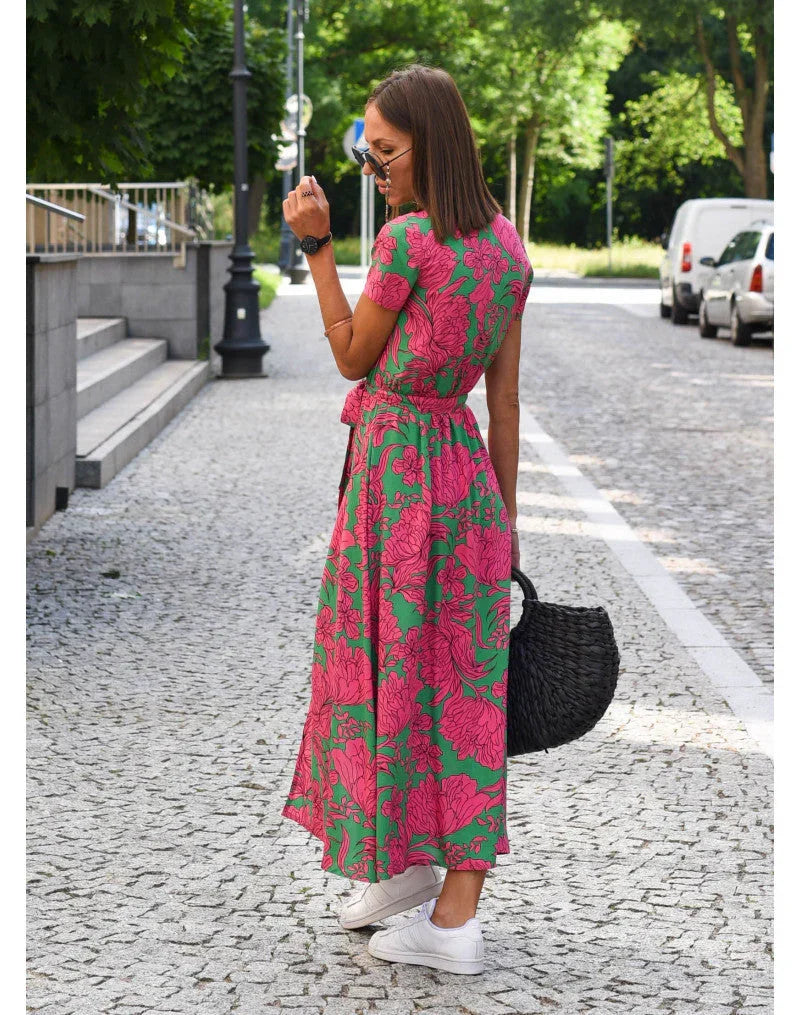 Sonata Wrap Midi Dress