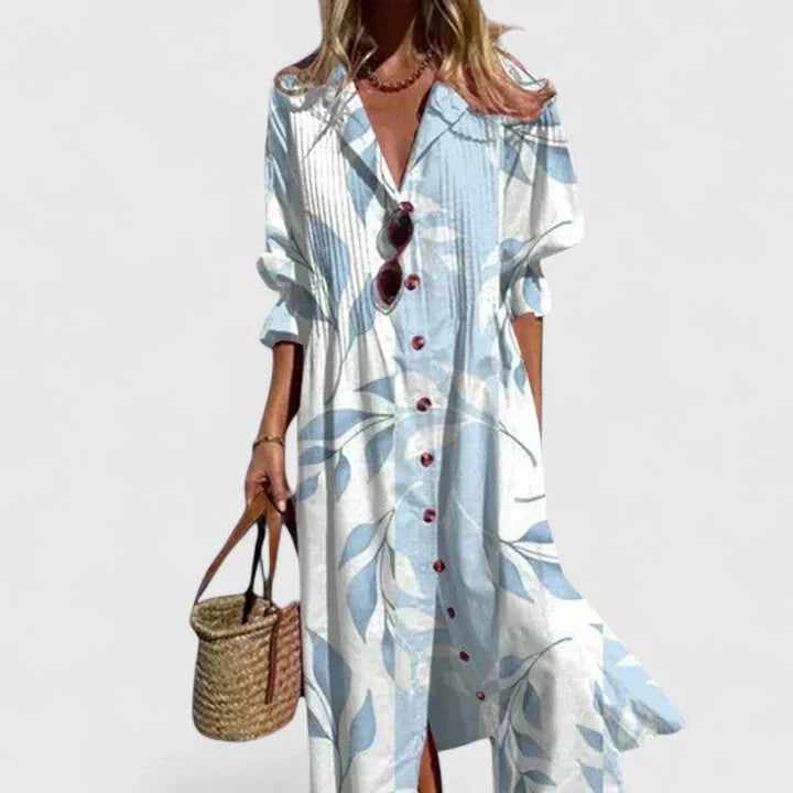Ophelia Floral Maxi Dress