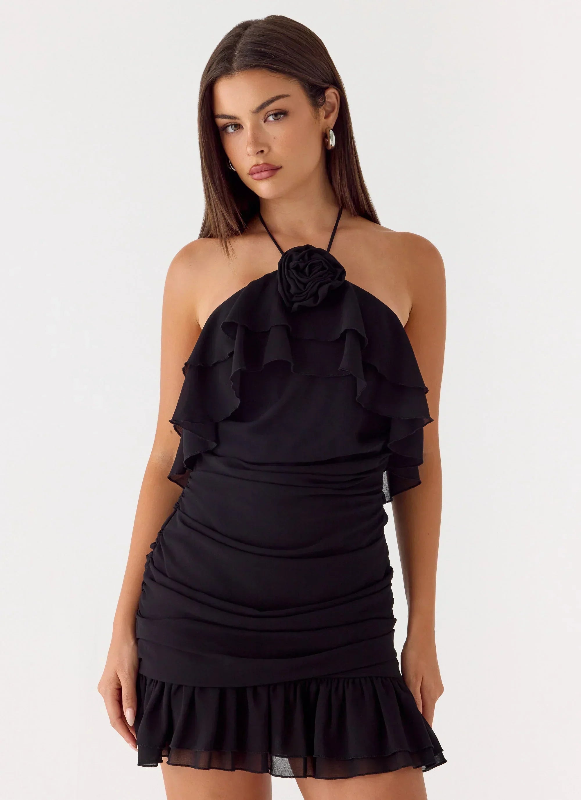 Haille Mini Dress - Black