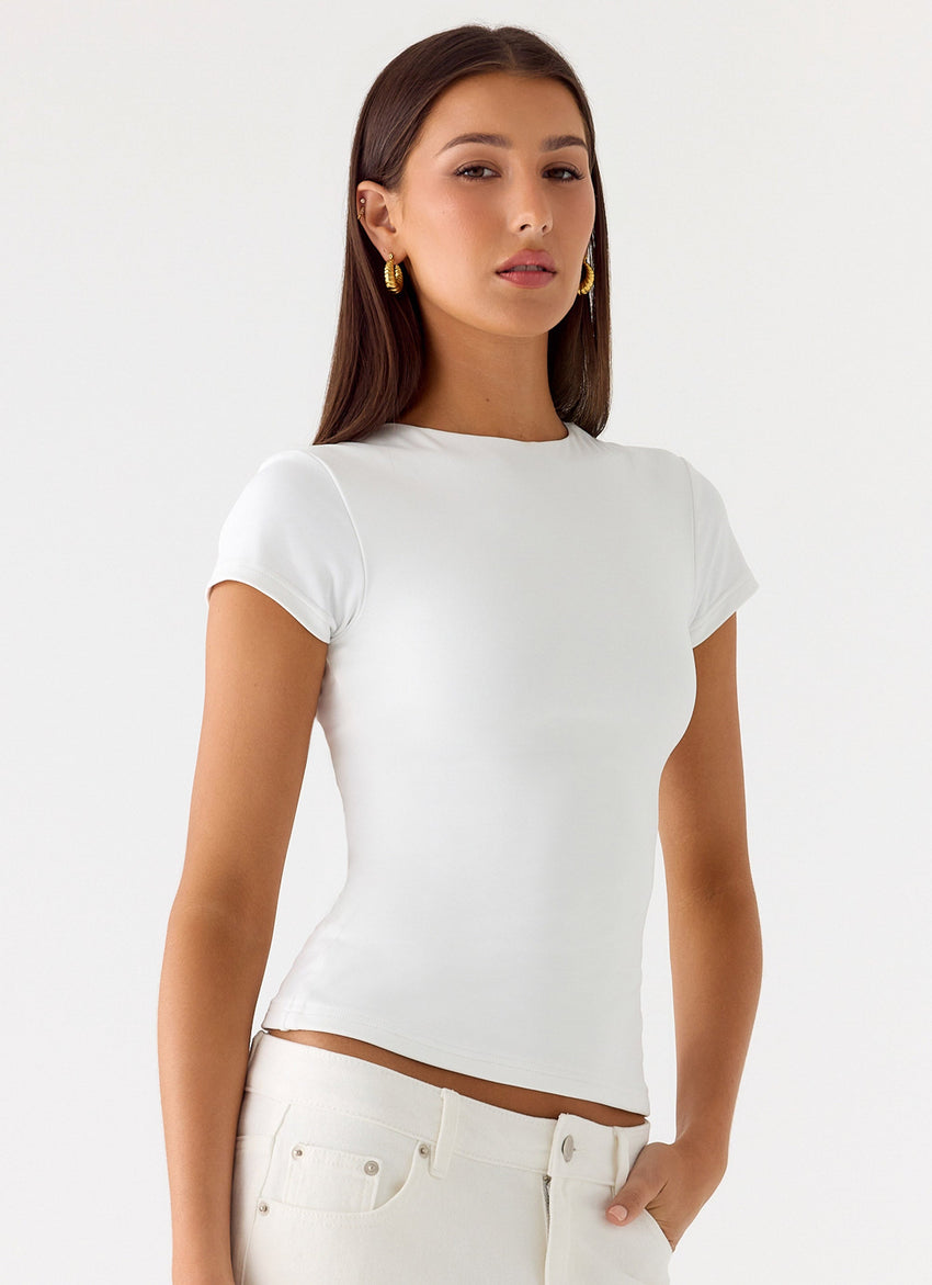 About You Top - White