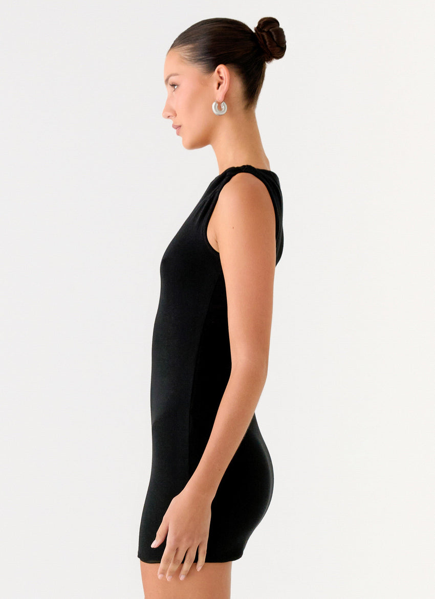 Arviella Mini Dress - Black