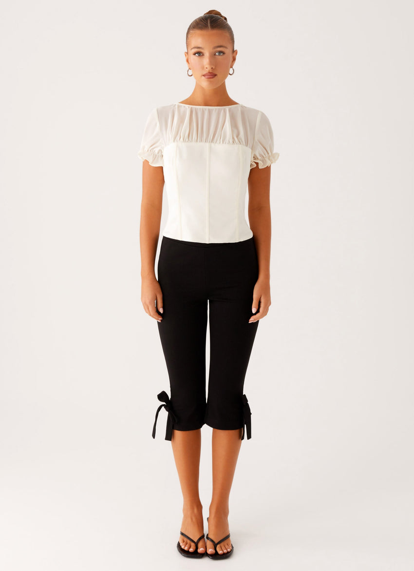 Avalee Top - Ivory