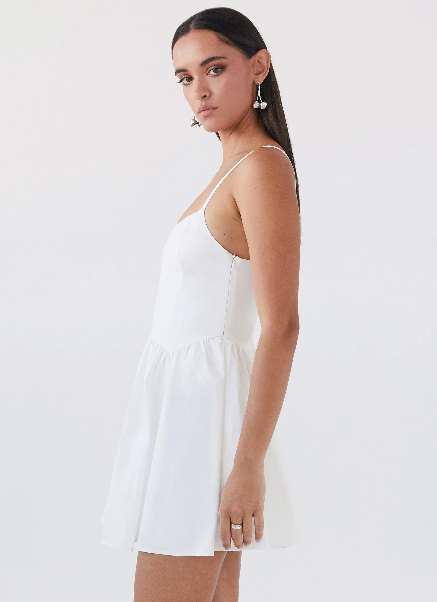 Tesoro Mio Mini Dress - White