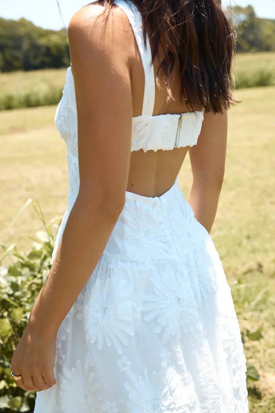 Grand Estate Porcelain Princess Maxi Dress