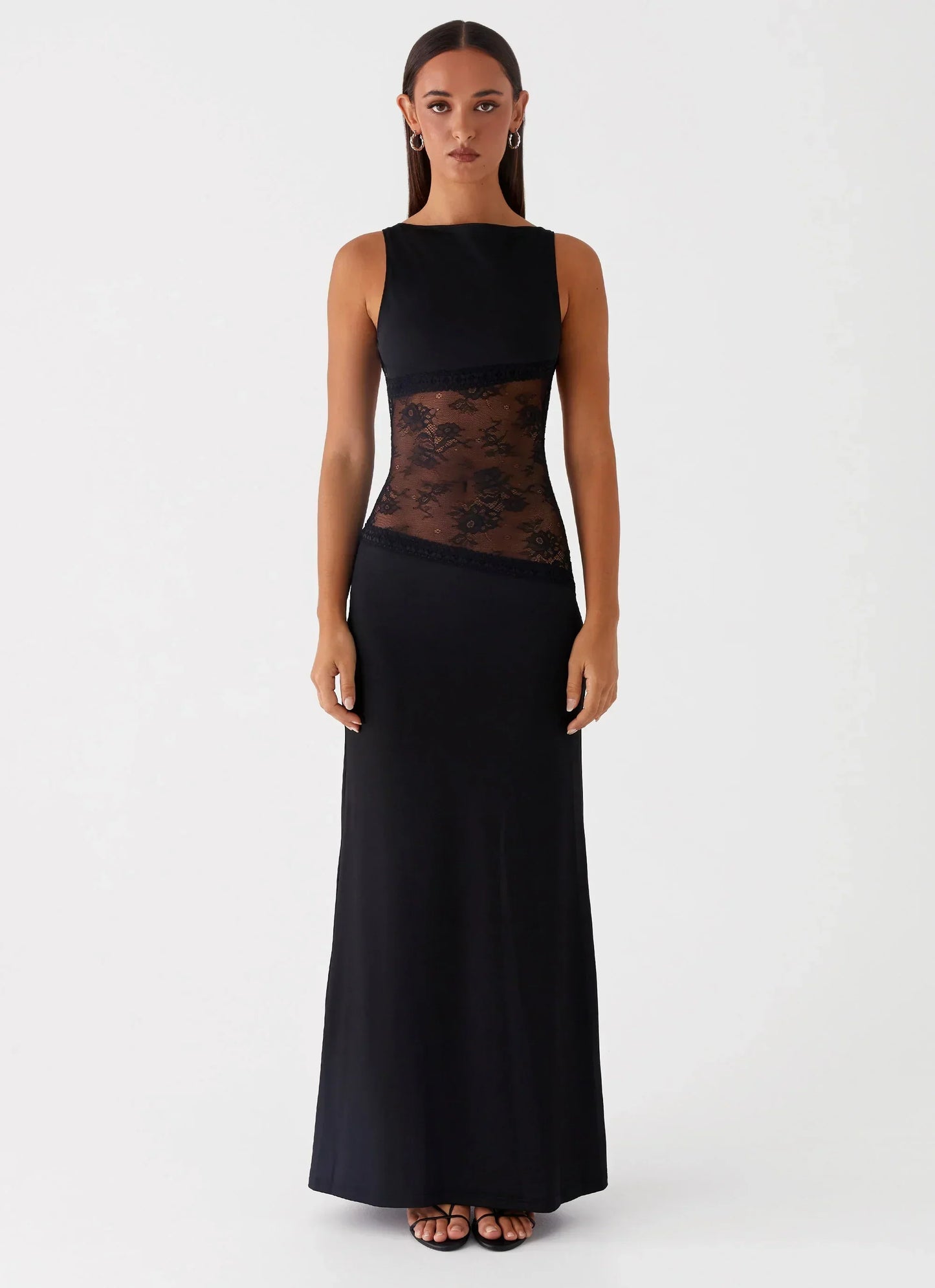 Lucinda Maxi Dress - Black