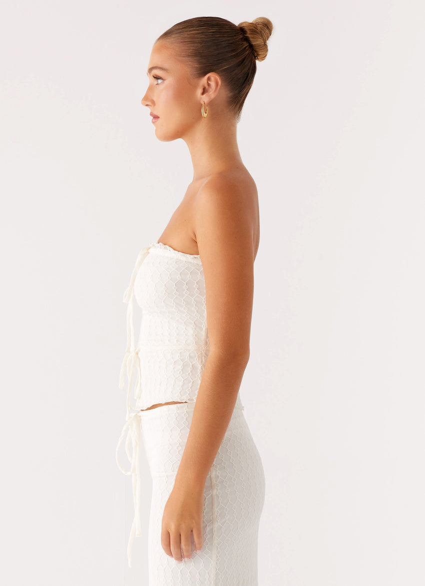 Blakely Tube Top - Ivory