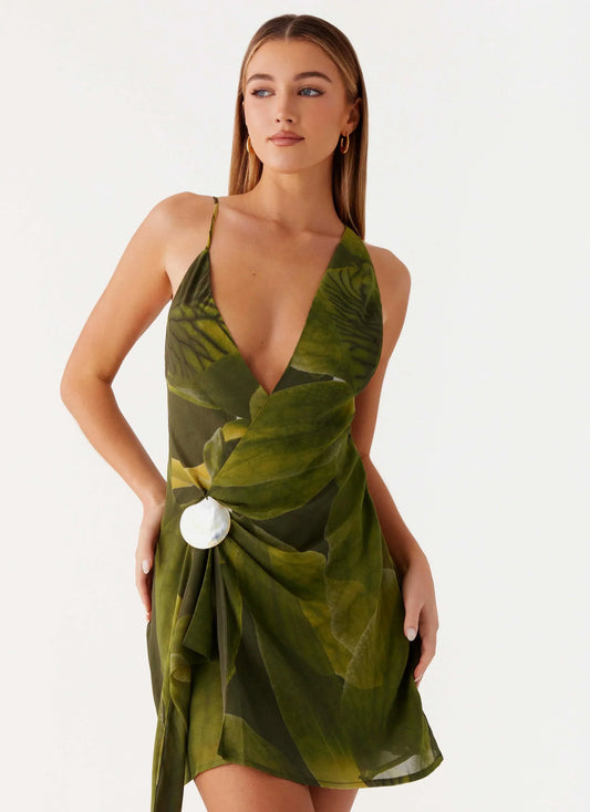 Kerry Mini Dress - Tropic Floral