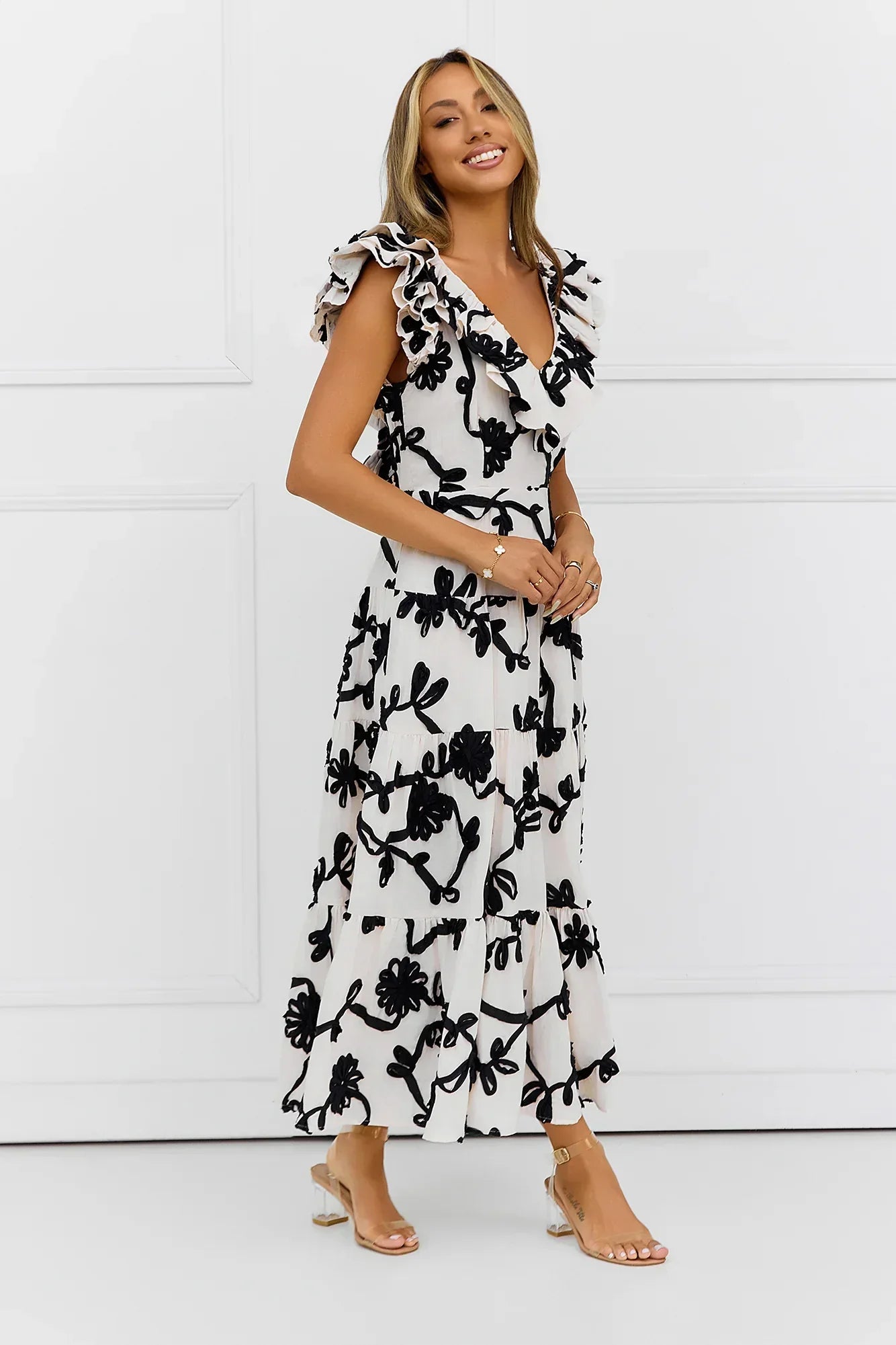 Luxe Standard Maxi Dress Natural