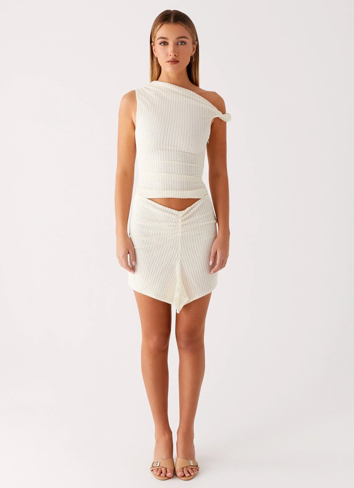 Alina Mini Dress - Ivory