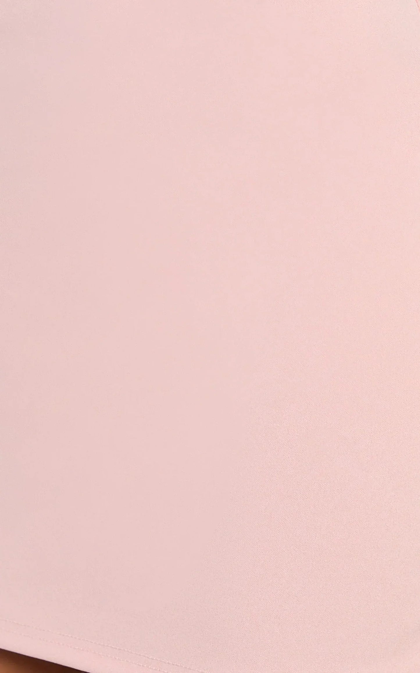 Bindi Boat Neck Bodycon Mini Dress in Pink