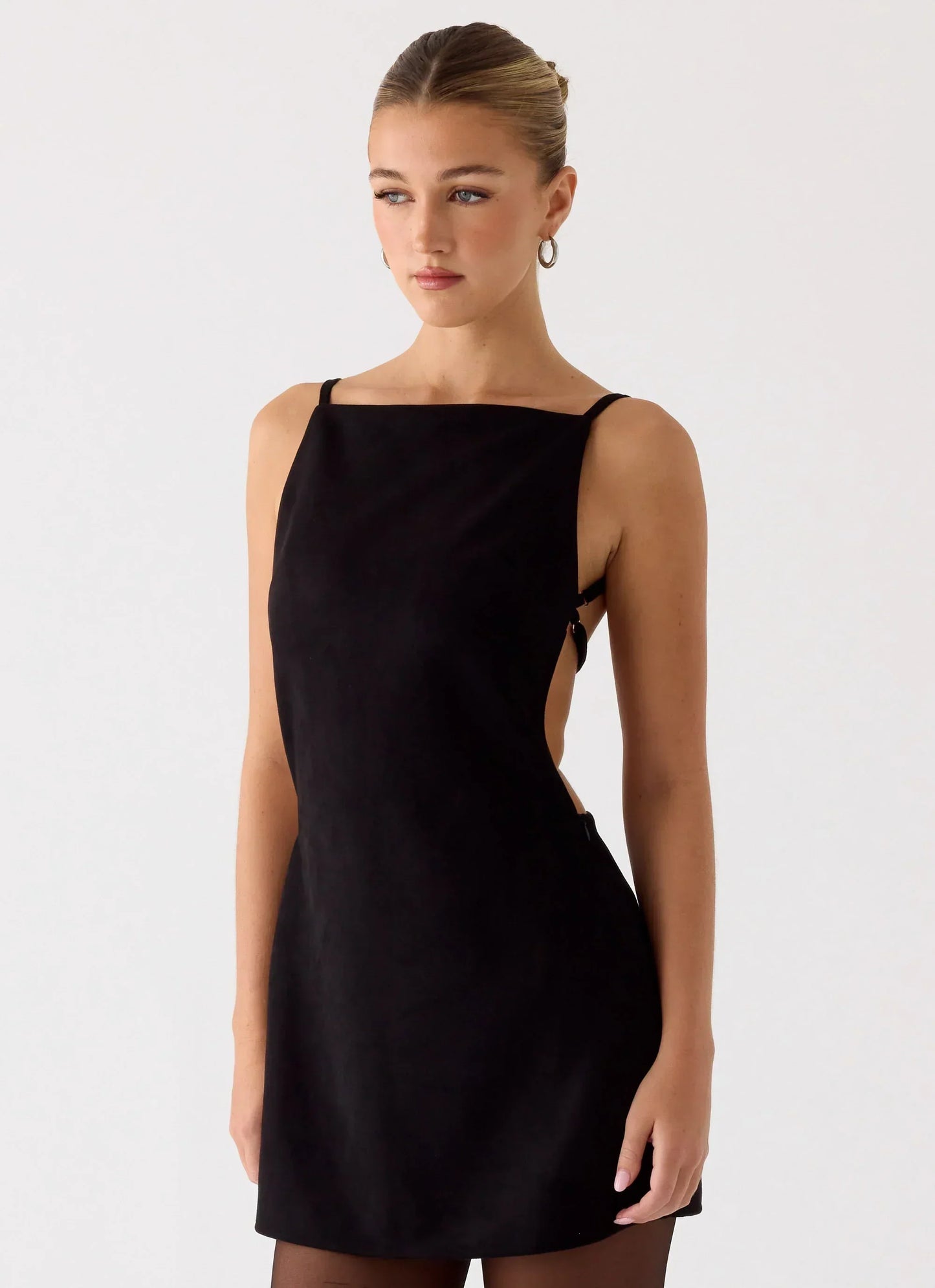 Play With Fire Mini Dress - Black