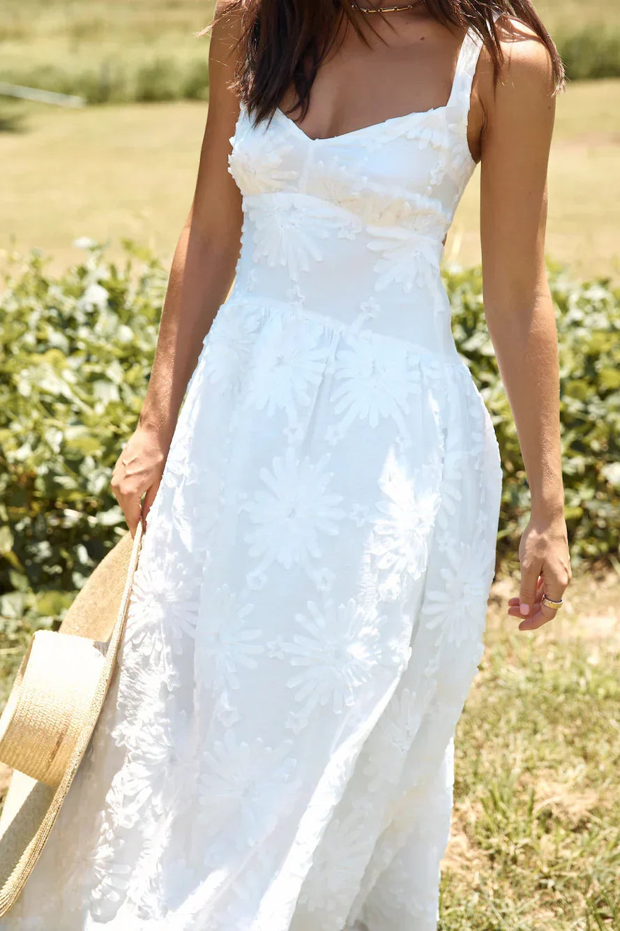 Grand Estate Porcelain Princess Maxi Dress