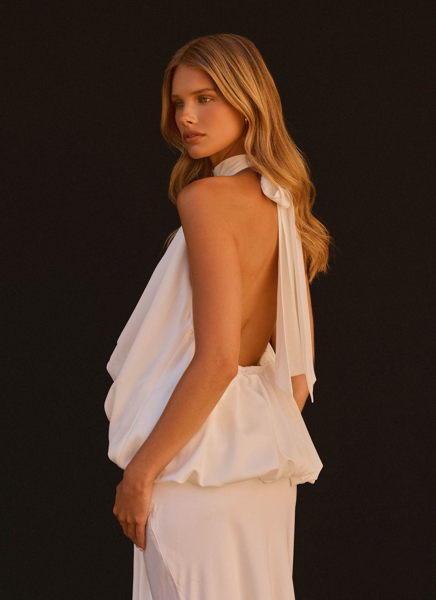 Eirlys Top - White