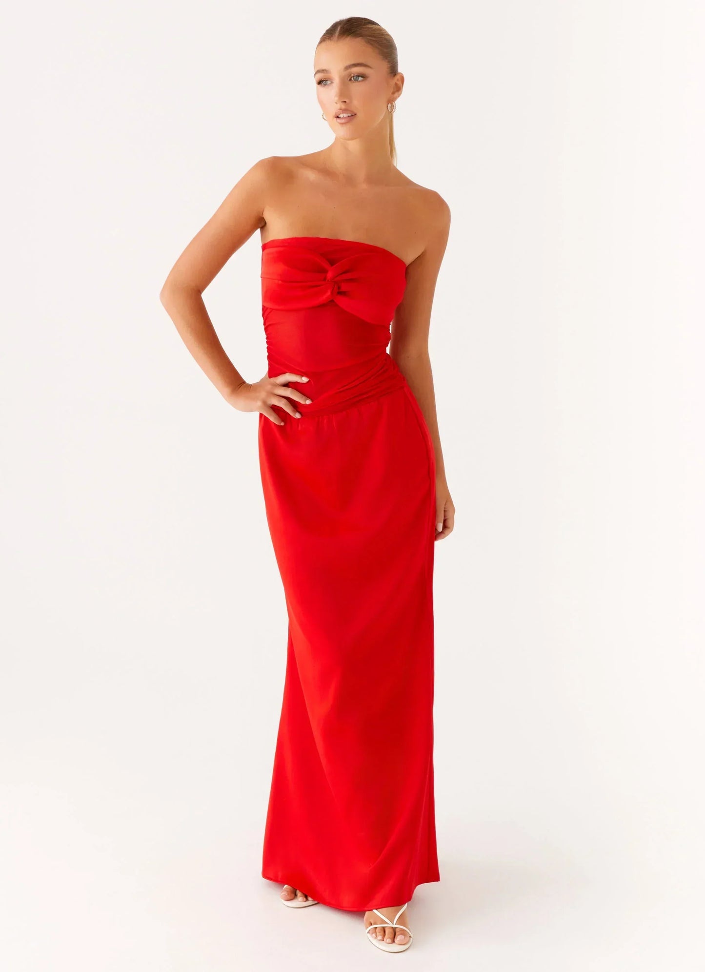 Rewind Maxi Dress - Tangerine